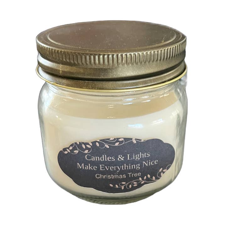 bougies de soja, pot de 8 oz, 5,5 oz de cire pour la vente par Candles & Lights Make Everything Nice