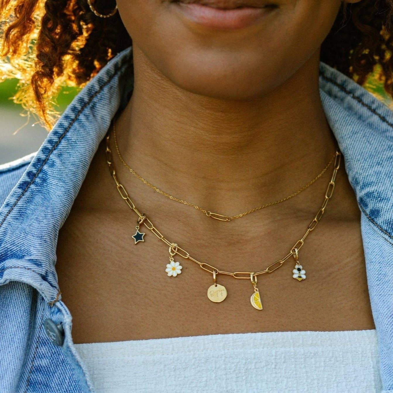 ETHICGOODS - Vendita all'ingrosso Ciondolo/pendente - Ciondolo in oro limone1