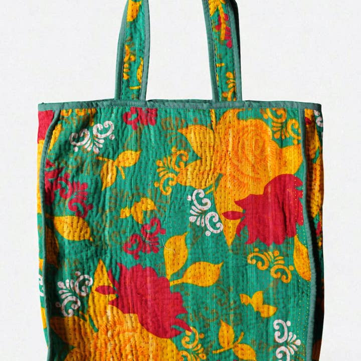 Annahmol - Wholesale Tote Bag - Women's - Vintage Textile one of a kind Cotton Totes35