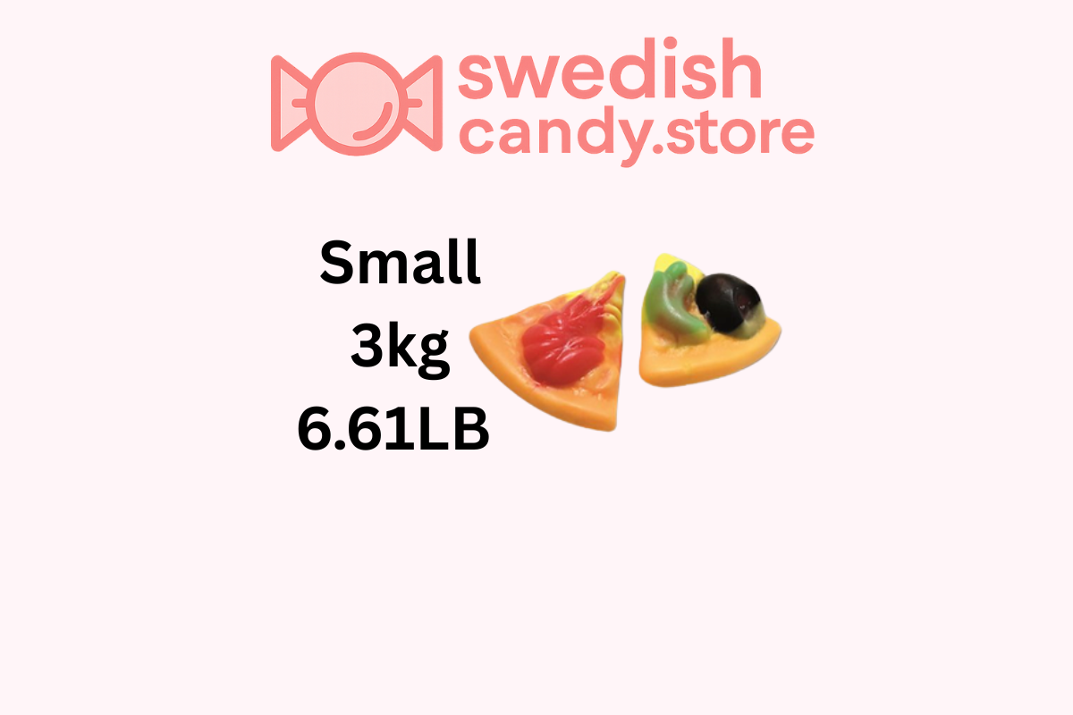Swedish Candy.Store - Swedish Candy - Wholesale Gummy - Pizza Slice 3kg/6.61lb0