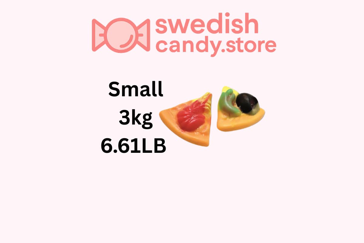Swedish Candy.Store - Swedish Candy - Wholesale Gummy - Pizza Slice 3kg/6.61lb