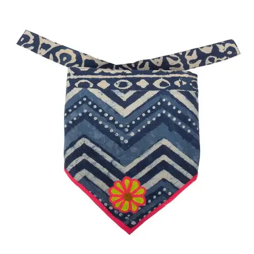 Dog with a Mission - Wholesale Pet Bandana - Dog - Bandana Maya Blue5