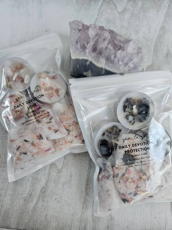 Daily Devotional Protection & Love - Bath Soak Kits for wholesale by Lux&Lou