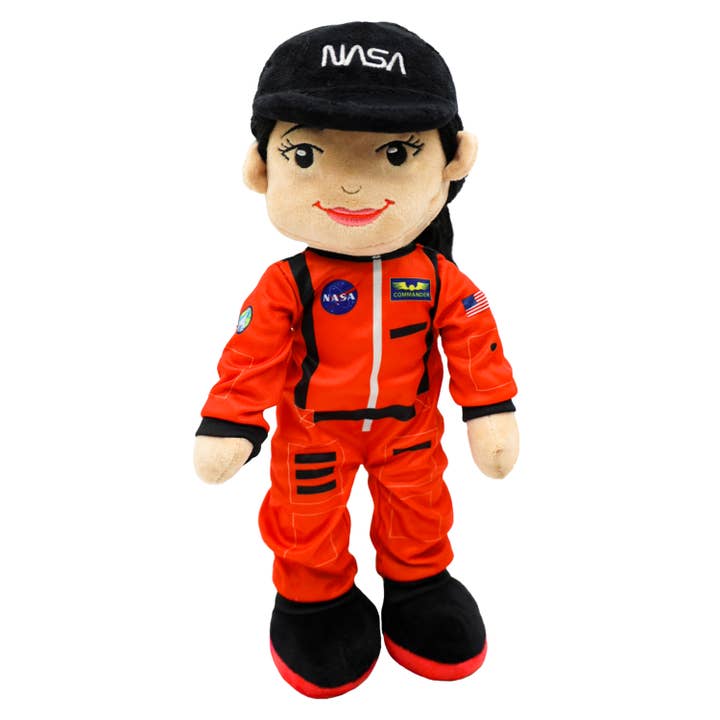NASA | Astronaut Jennie 14” Plush Figure for wholesale by OrangeOnions