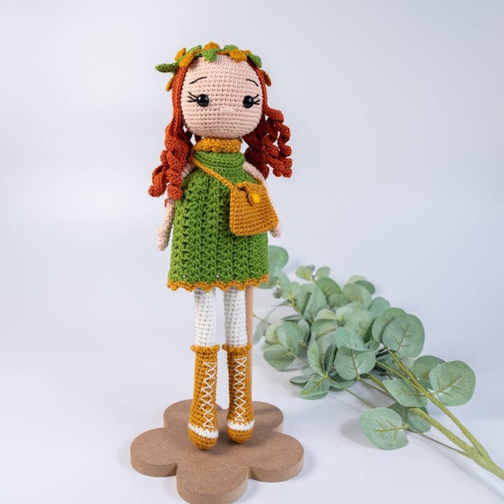Irish Angel Angela for wholesale by THE CROCHET DOLLS LIMITED