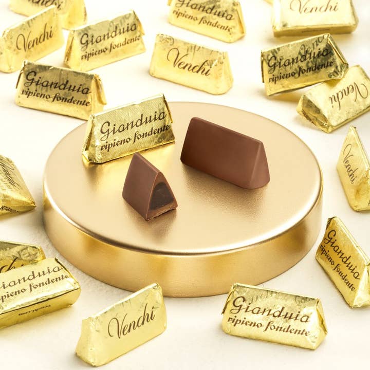 Venchi - Wholesale Chocolate - Gianduja & Creamy Dark Chocolate Filling - Italian Gourmet