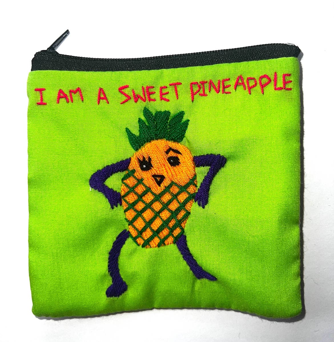 Wooven - Wholesale Pouch - Women's - "Chalee" Small Hand Embroidered Pouches by Hmong Youth in Laos42