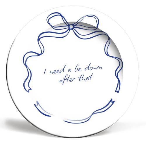 Pratos 'Preciso de me deitar depois disso' por atacado de ART WOW