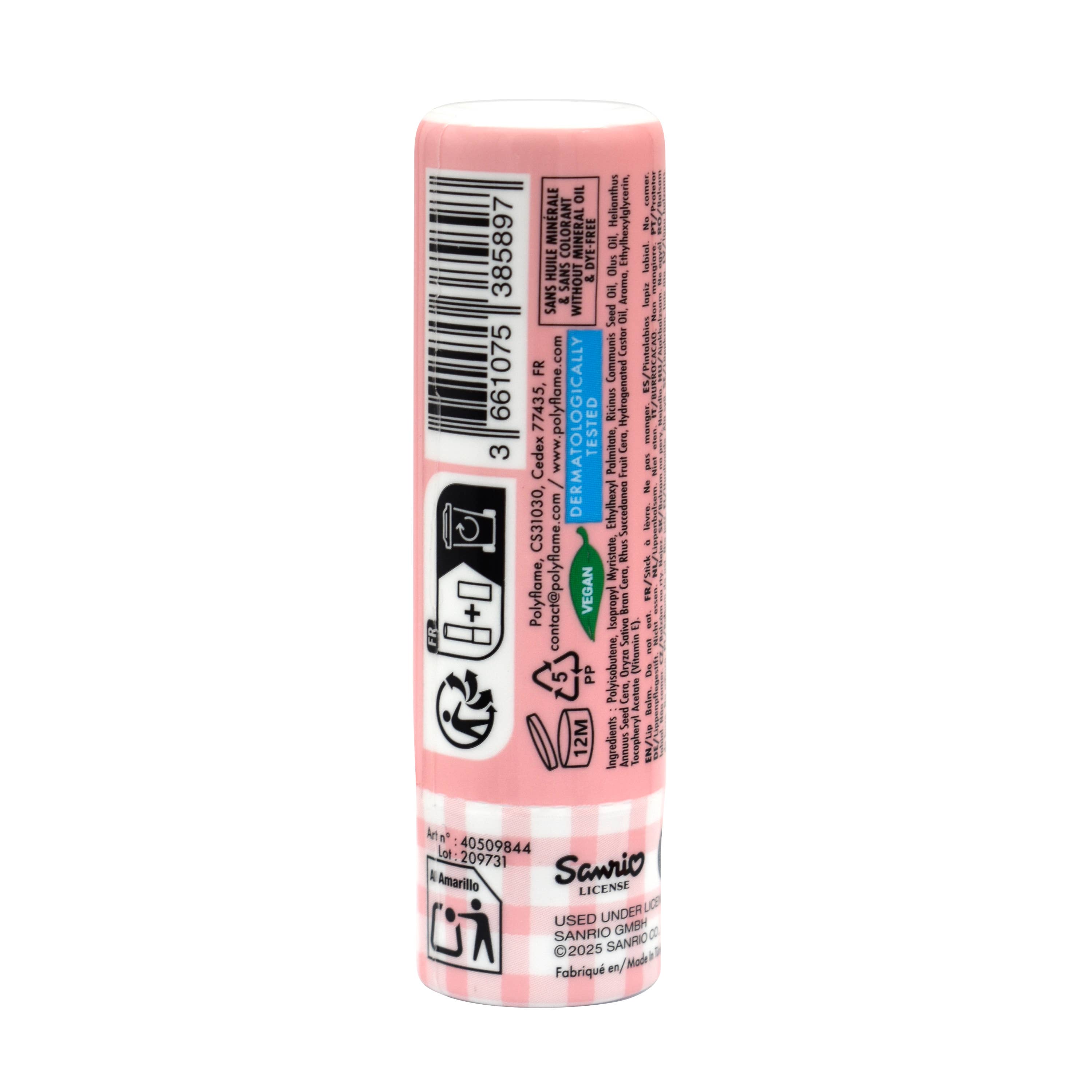 Takecare - Wholesale Lip Balm Set - My Melody Strawberry Lip Balm 4.5g3