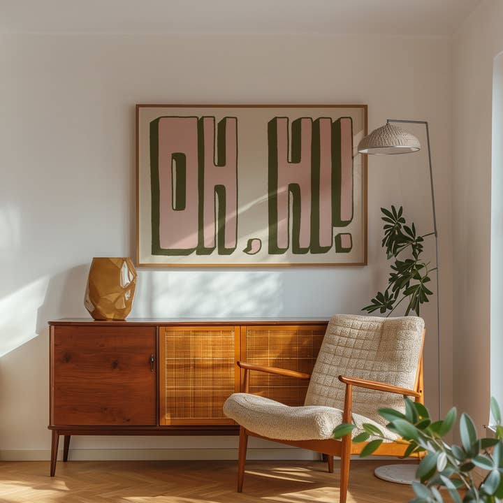 Lune Club – wholesale Art print – Oh, Hi Print1