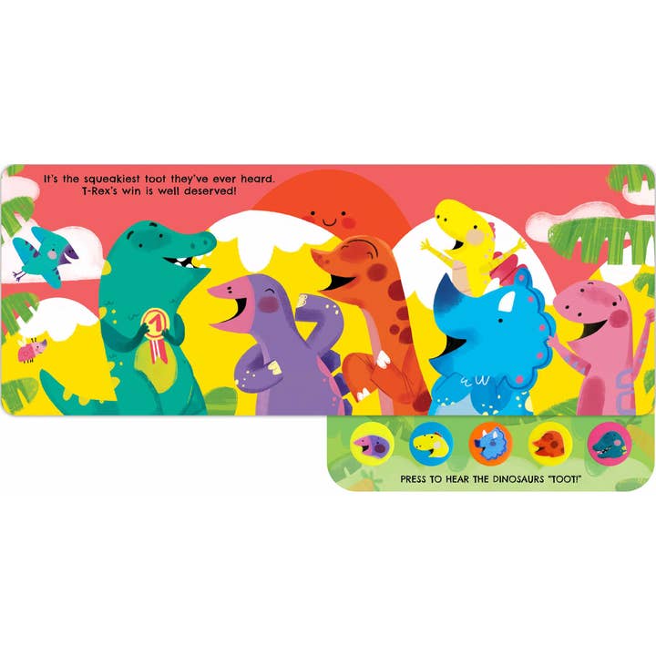 Little Hippo Books - Vente Livre pour bébés et tout-petits (jusqu'à 2 ans) - Préhistoriques Pétarades - Livre Sonore6