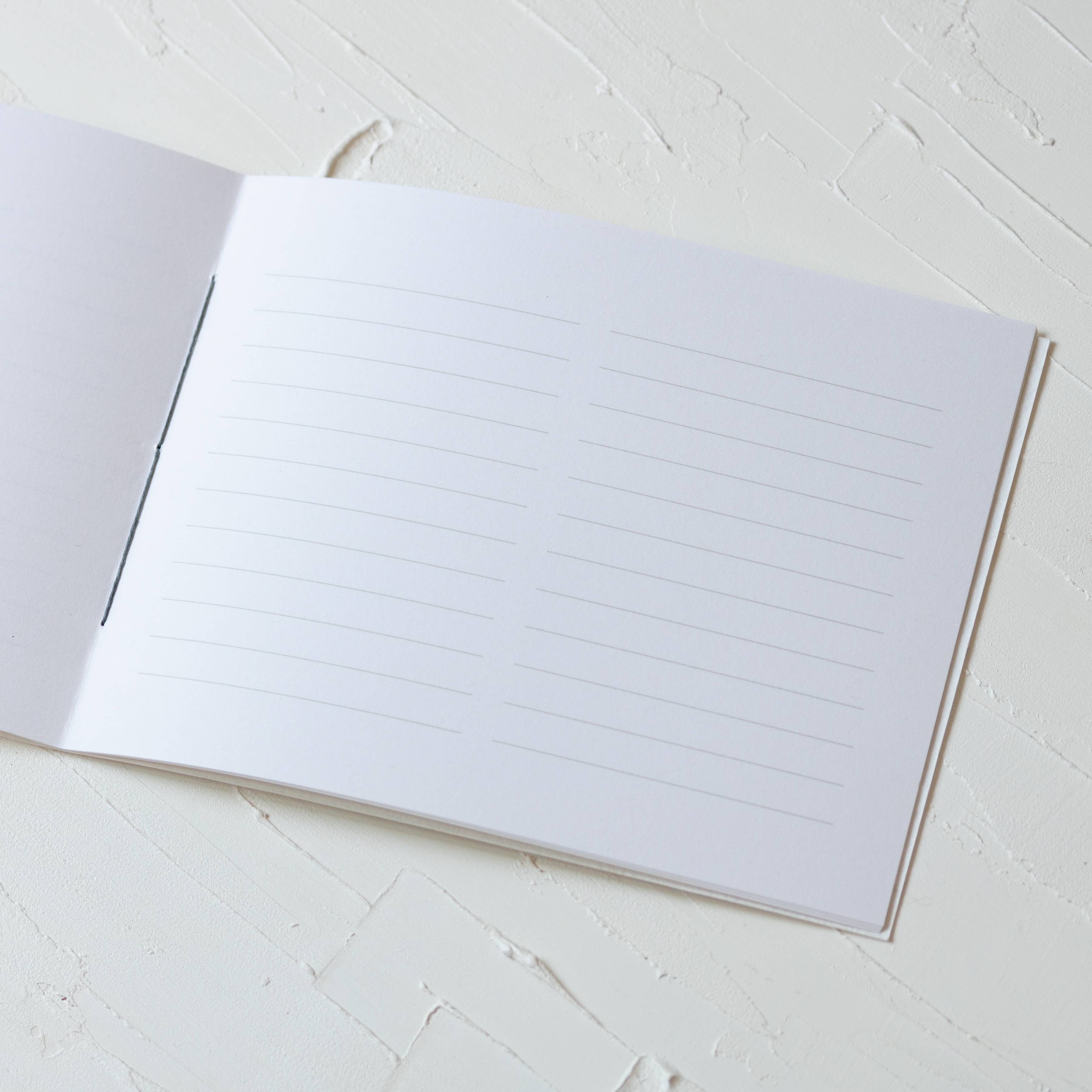 Oblation Papers & Press - Wholesale Guest Book - White Handmade Paper Stitched Guestbook2