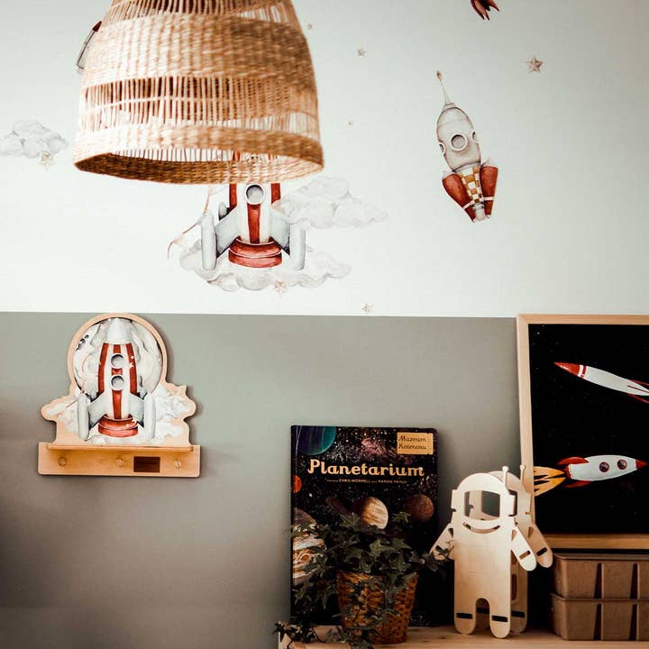 DEKORNIK - Wholesale Wall Mounted Shelf - Mini Shelf Rocketship