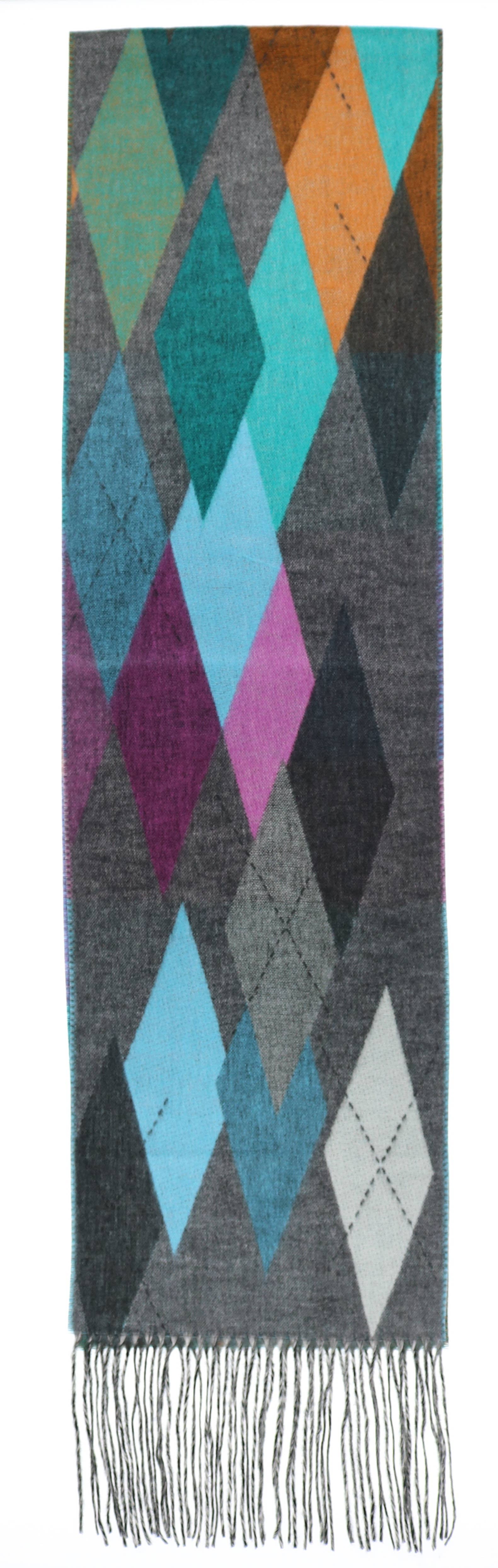 FRAAS - The Scarf Company - Wholesale Scarf - Women's - Artsy Argyle XL3