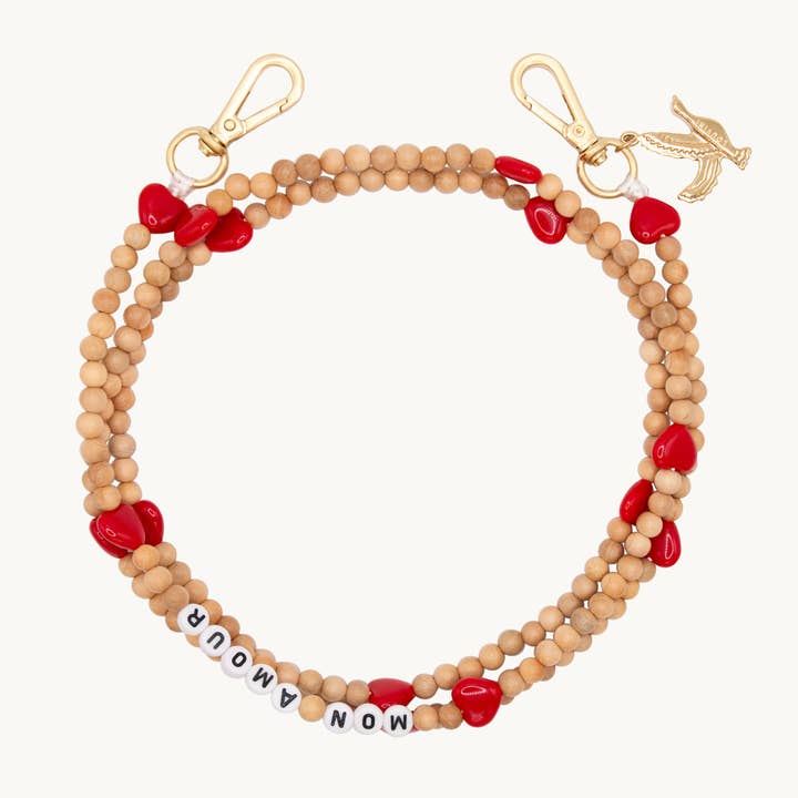 BANDOULIERE ARIELLE "MON AMOUR" for wholesale by Louvini Paris