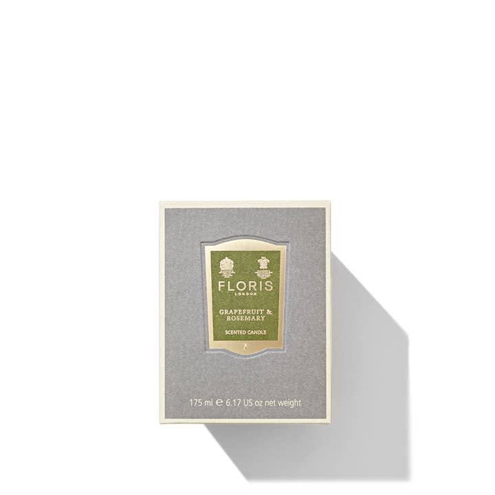 Floris London - Wholesale Jar/Filled Candle - Grapefruit & Rosemary Scented Candle1