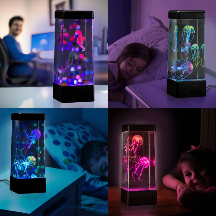 JINX LUMINOUS JELLYFISH - Wholesale Night Light - Jinx Luminous Jellyfish Mood Lamp15