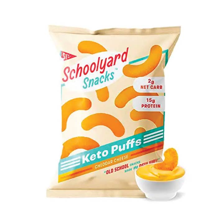 Better Than Good Foods - Wholesale Puffed Snack - School Yard Snacks 12pk Cheddar Puffs6