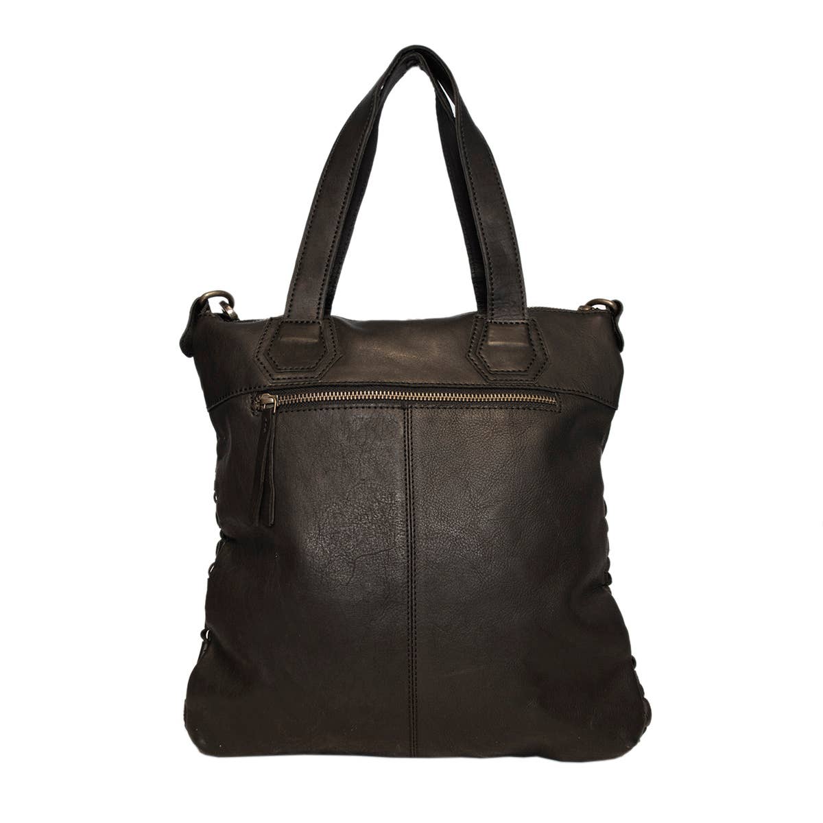 Arrigo - Wholesale Shoulder Bag - Women's - Braided Leather Leather Bag with a Short and a Long Handle8