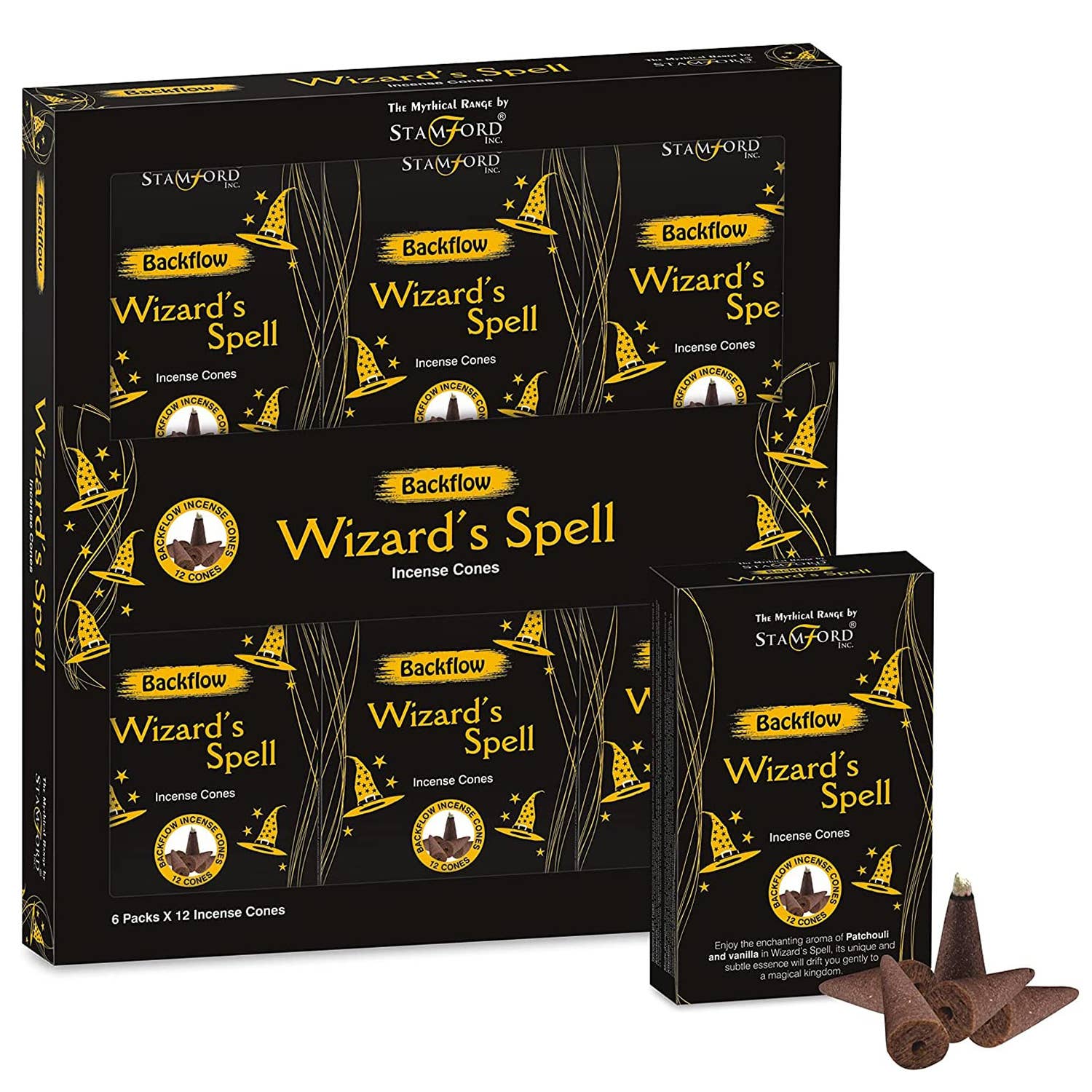 Ancient Wisdom - Vente Encens - Cônes de refoulement mythiques - Wizard Spell0