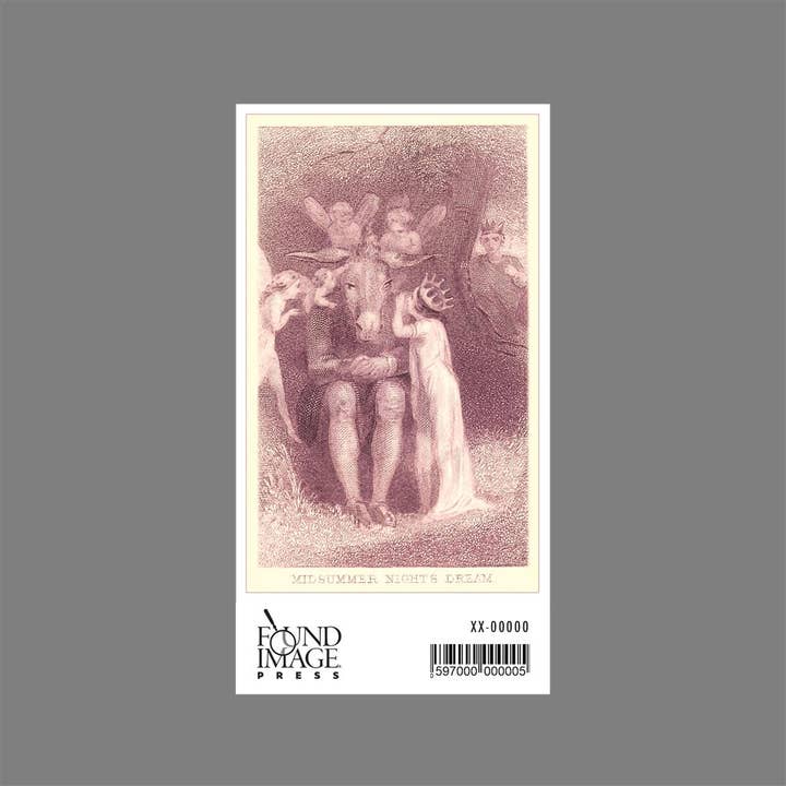Found Image Press - Wholesale Sticker - Sticker LT-37 Scene from Midsummer Nights Dream1