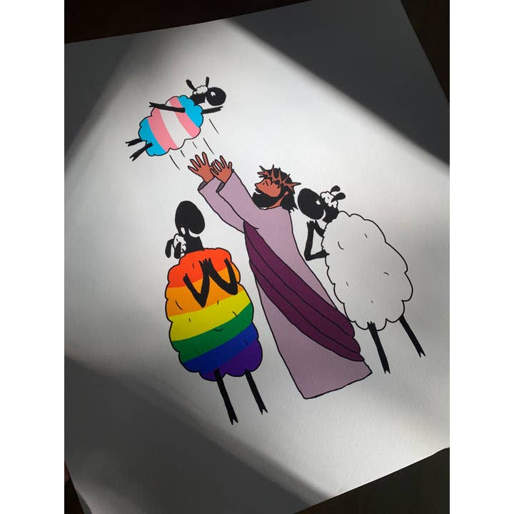 Family Fun LGBTQIA Print for wholesale by nakedpastor