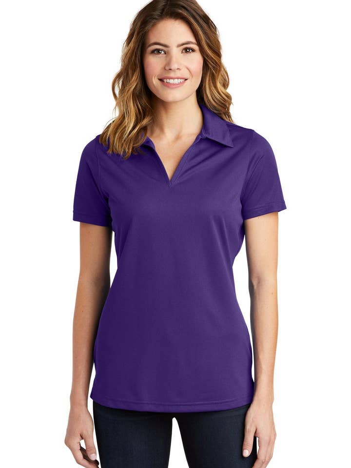 DressesMax - Wholesale Polo - Women's - Sport-Tek Ladies PosiCharge Active Textured Polo. LST690