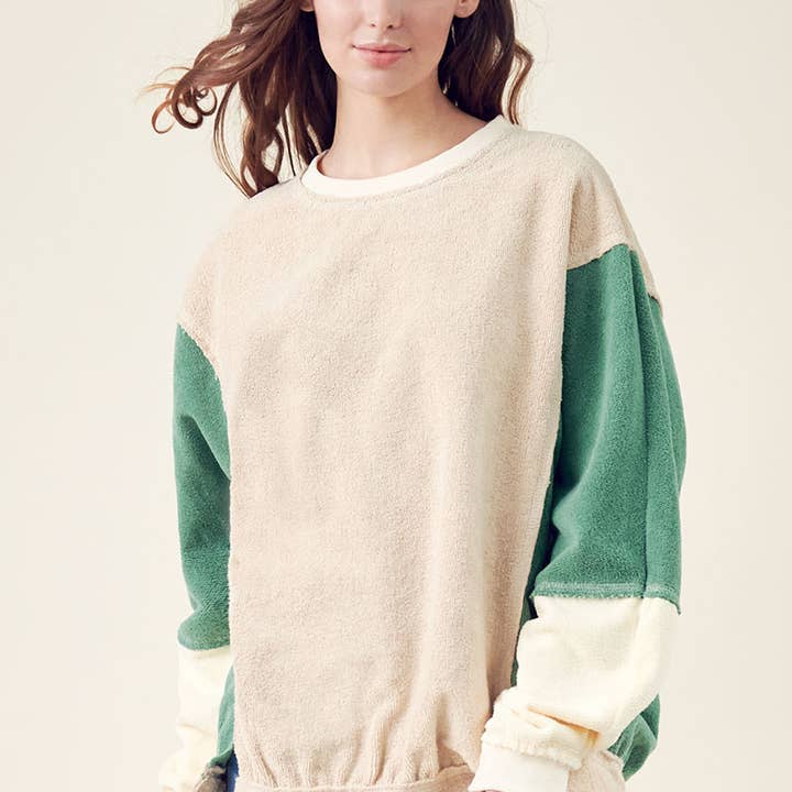 KNIT COLOR BLOCK TOP TS0026 and other Purchase Wholesale quarter back. Free Returns & Net 60 Terms on Faire trending on Faire.