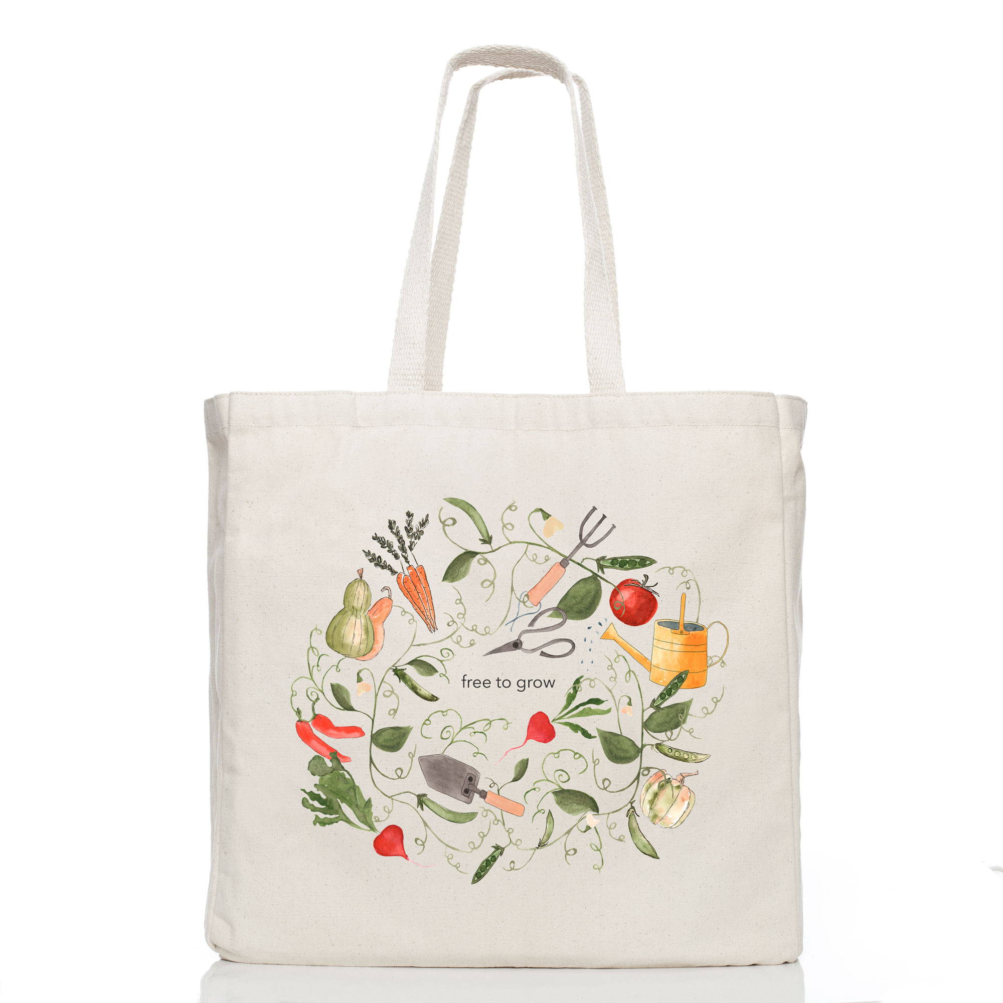 The Tote Project - Wholesale Tote Bag - Women's - Free to Grow (Gardening Edition) Tote0
