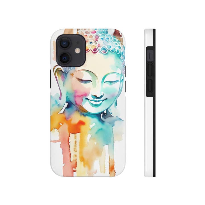 Art Essential - Wholesale Telefoonhoesje - Dames - Buddha Jay watercolor stoere telefoonhoesjes van Art Essential20