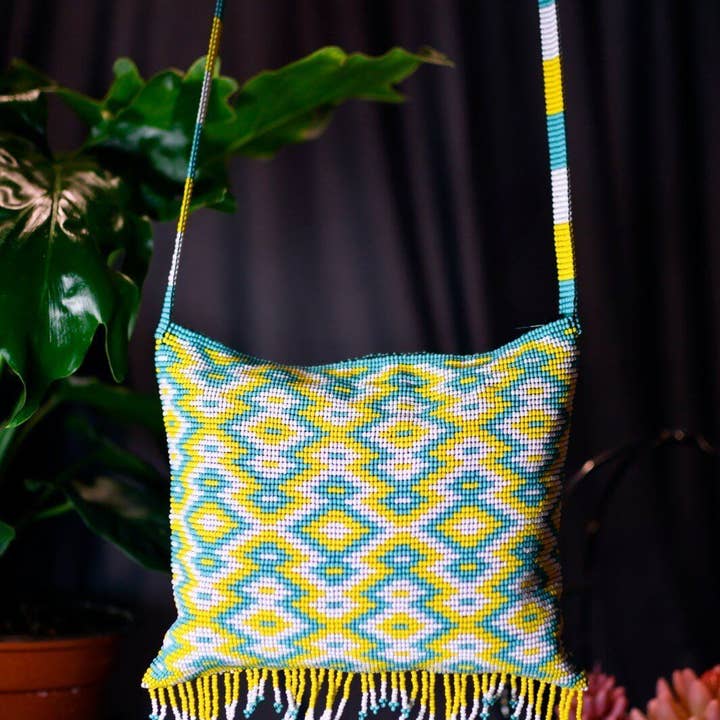 Metro Freako - Native Beaded Purse Ideal for a Festival for wholesale by Mother Sierra