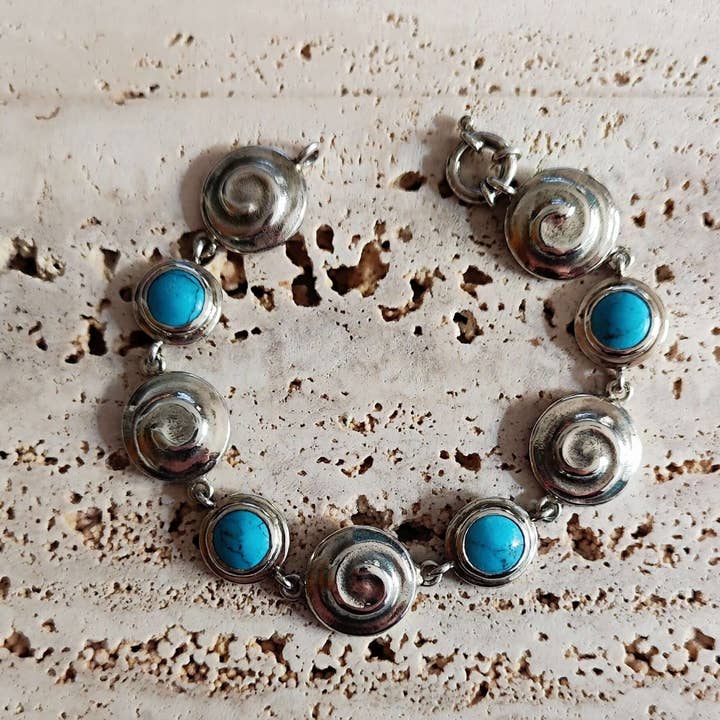 Blått snäckarmband för wholesale av Ellemdi2019 di Daniele Turella