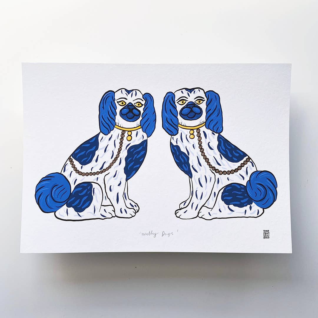 Sarah Kwan Artist – wholesale Art print – Wally Dugs Prints0