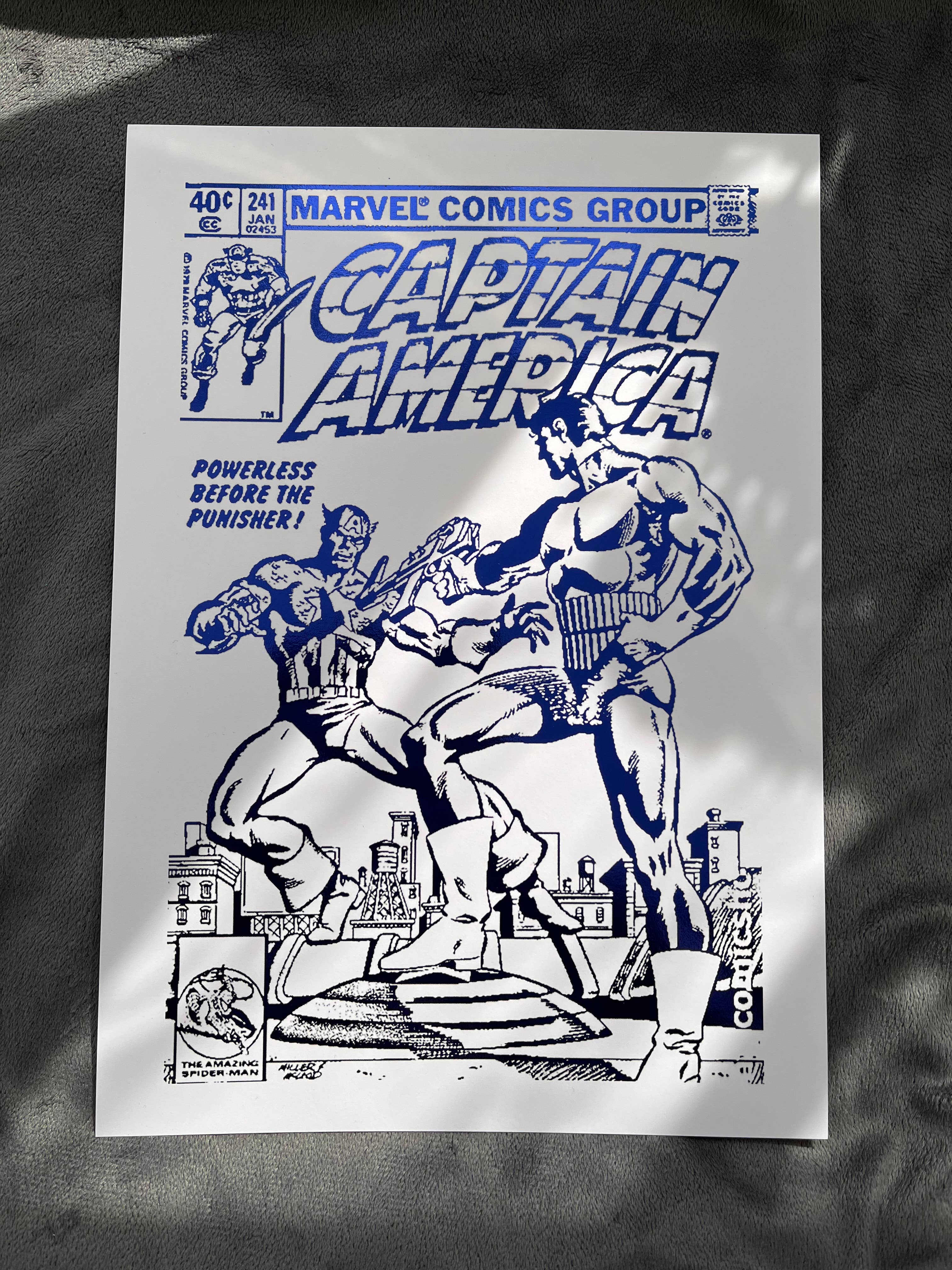 Billies Inks - Wholesale Gallery Wall Set - Set of 5 Superhero Foil Prints4