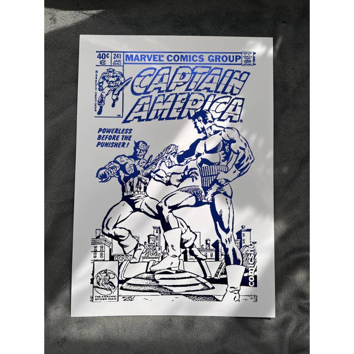 Billies Inks - Wholesale Gallery Wall Set - Set of 5 Superhero Foil Prints4