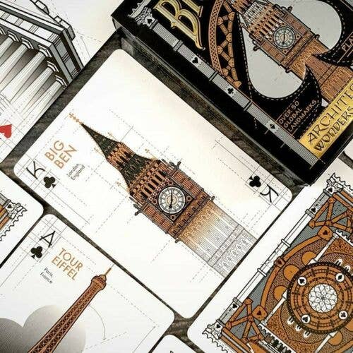 Cardshouse - Wholesale Playing Cards - Bicycle Architectural Wonders Of The World Cards