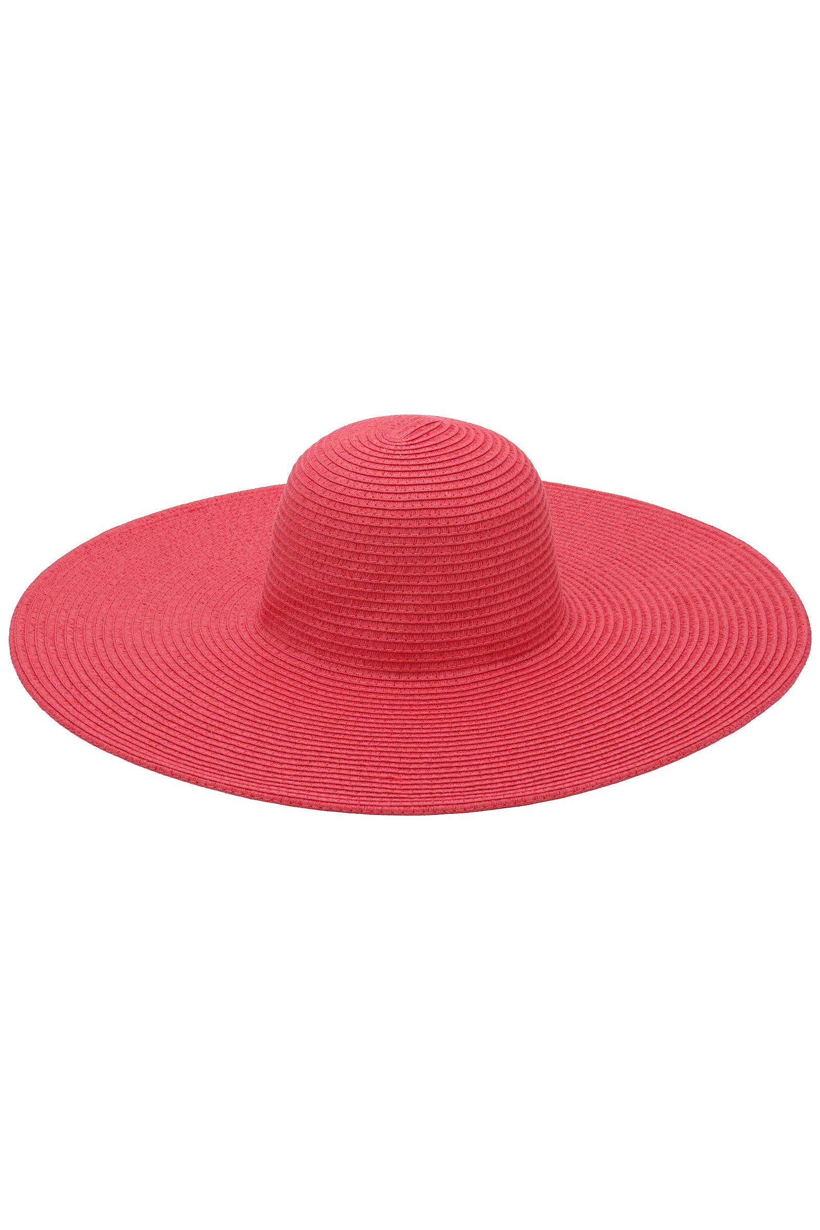 Cap Zone - Wholesale Straw Hat - Women's - Matte Solid Heavy-weight Floppy Straw Sun Hat4
