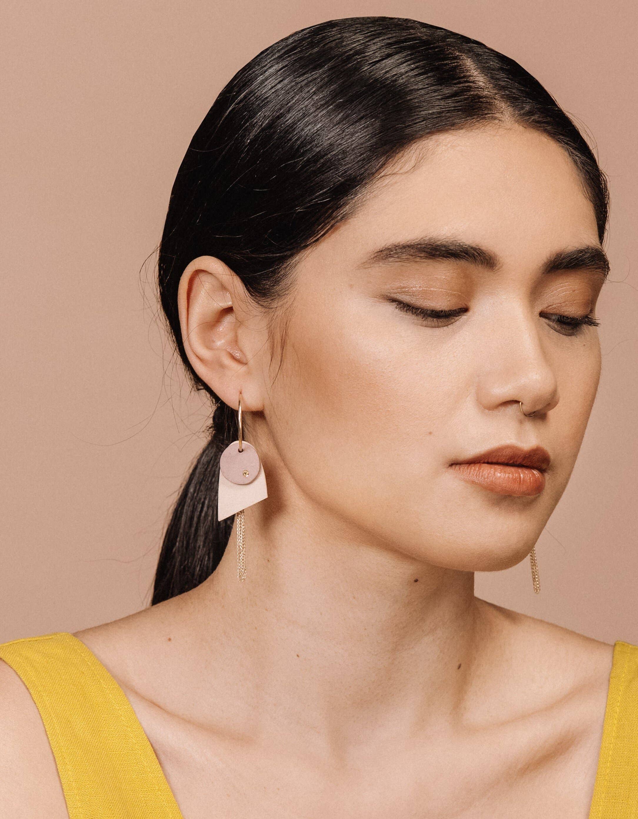 Barrow PDX - Wholesale Dangle Earrings - Capsule Collection - Milena Earrings - Colorful Porcelain8