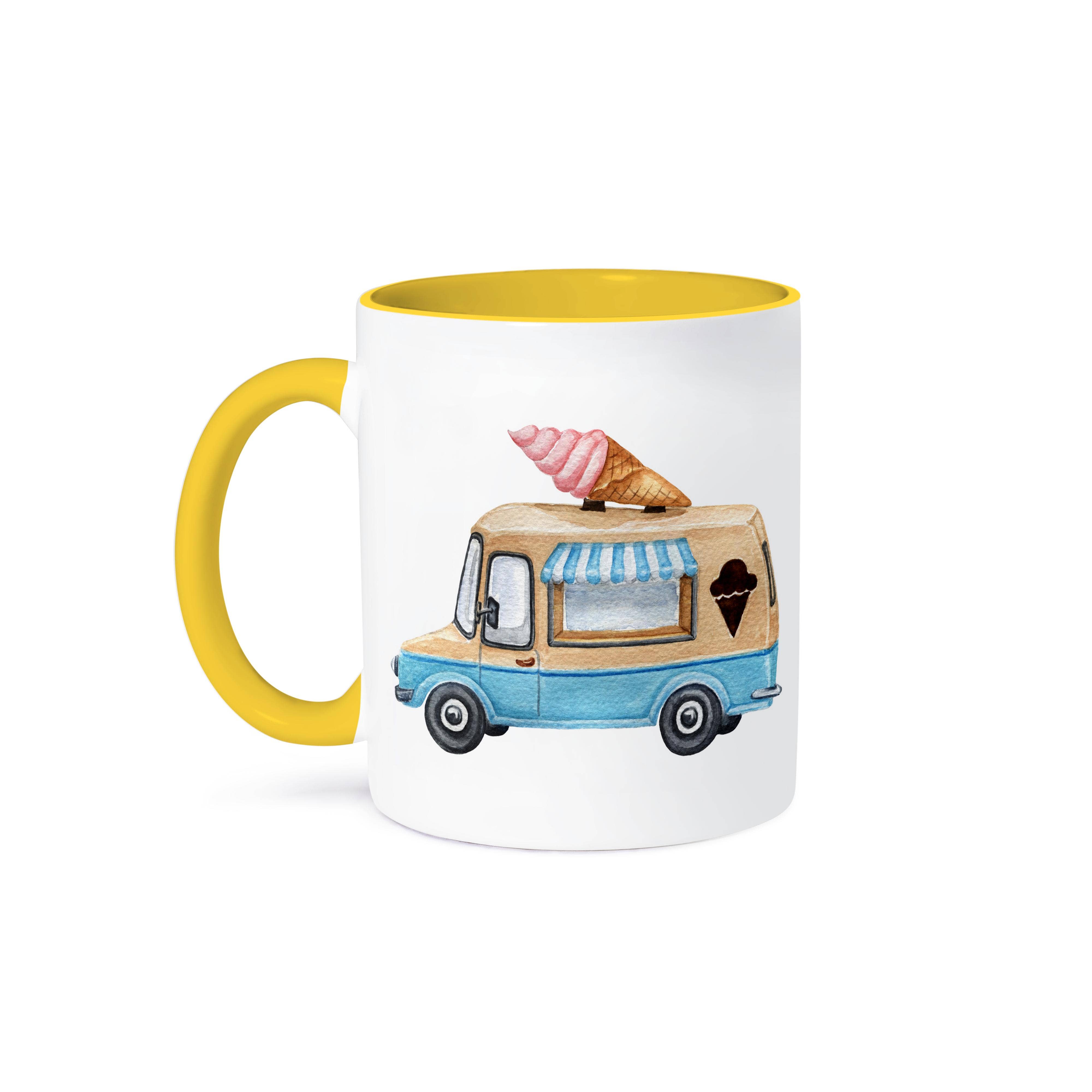 3dRose - Wholesale Coffee Mug - 3dRose, Cute Ice Cream Truck Illustration, Mug0