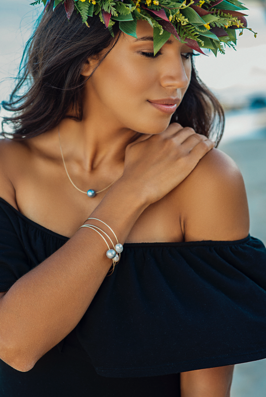 Leighton Lam Designs - Wholesale Bangle Bracelet - Pearl Bangles - Sterling Silver7