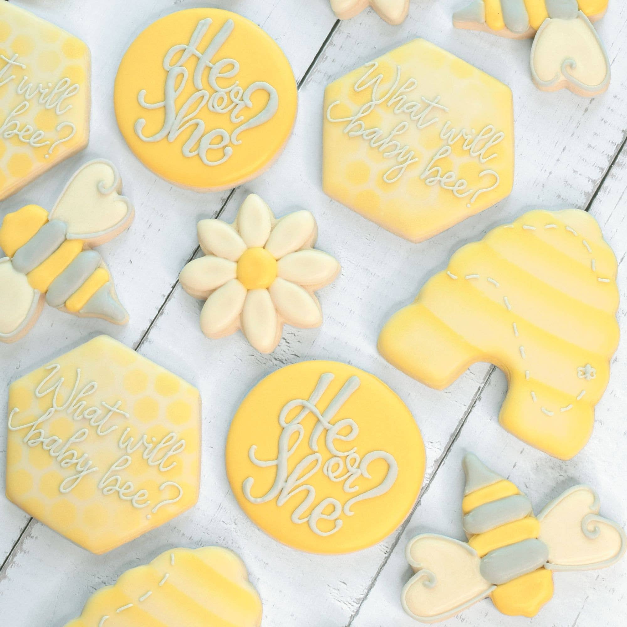 R&M International – Engroshandel Udstikker til småkager – Honningbi 3 PC Cookie Cutter sæt2