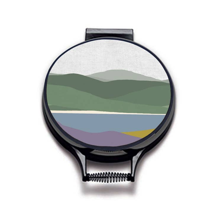 Mustard & Gray Ltd - Wholesale Oven Mitt/Pot Holder - Hills Heather & Gorse Circular Hob Covers1