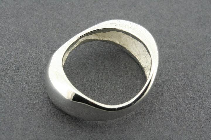 Makers & Providers - Wholesale Band/stacked ring - Silver Burbuja ring - sterling silver3