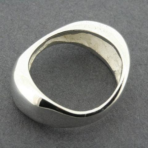 Makers & Providers - Wholesale Band/stacked ring - Silver Burbuja ring - sterling silver3