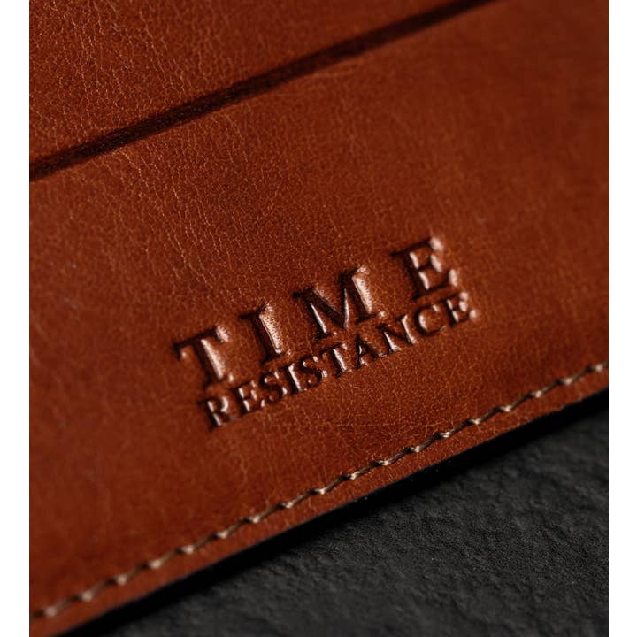 Time Resistance - Wholesale Pasjeshouder - Uniseks - Leren creditcardhouder en visitekaarthouder - Fireflies17