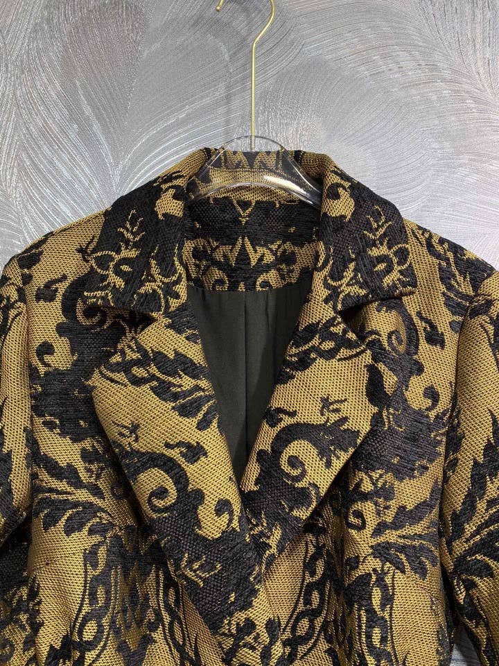 Kleur als afbeeldingen CT101Y Gebloemde Geborduurde Windjack met Riem voor Dames voor groothandel op Faire4