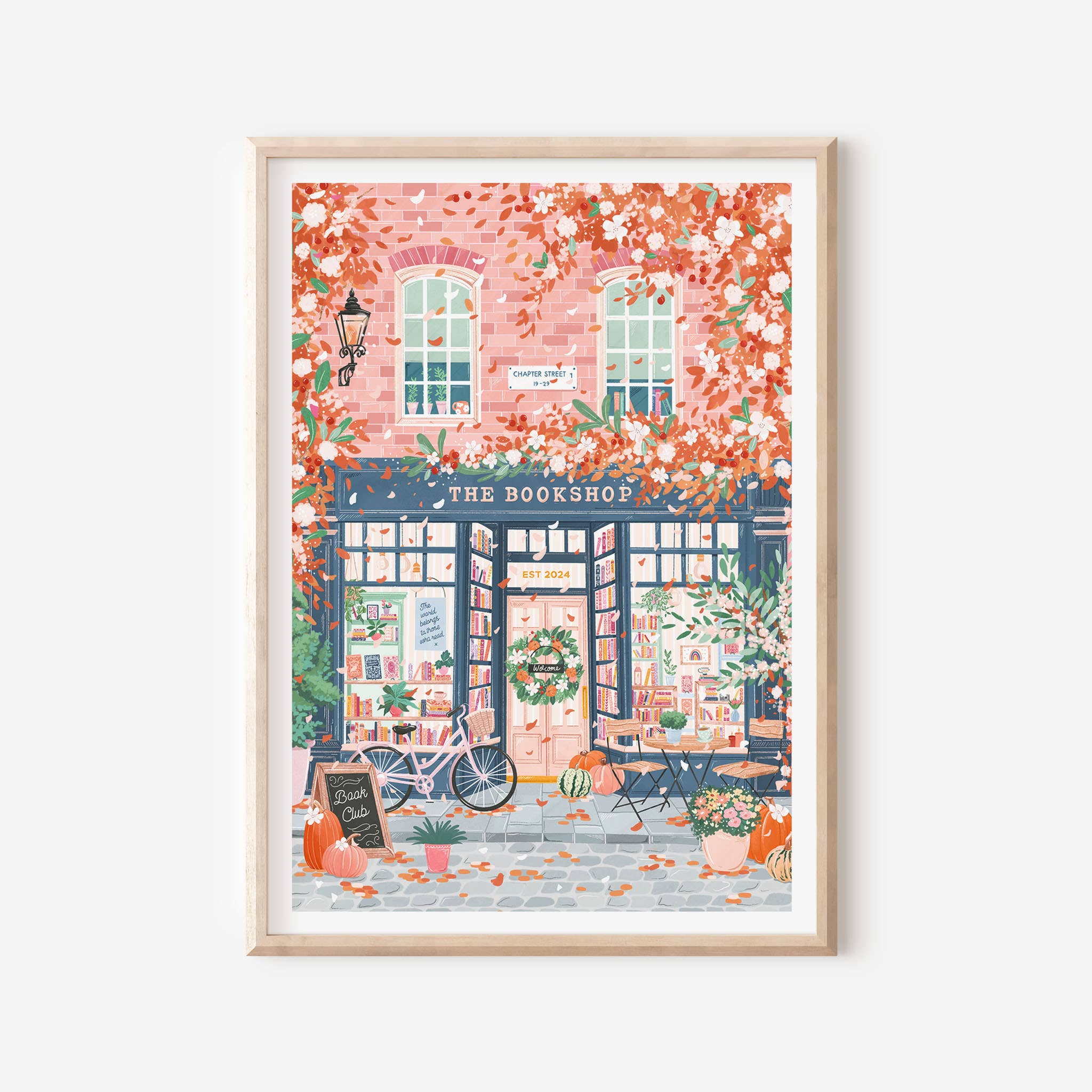 Simply, Katy - Wholesale Art print - Autumn Bookshop