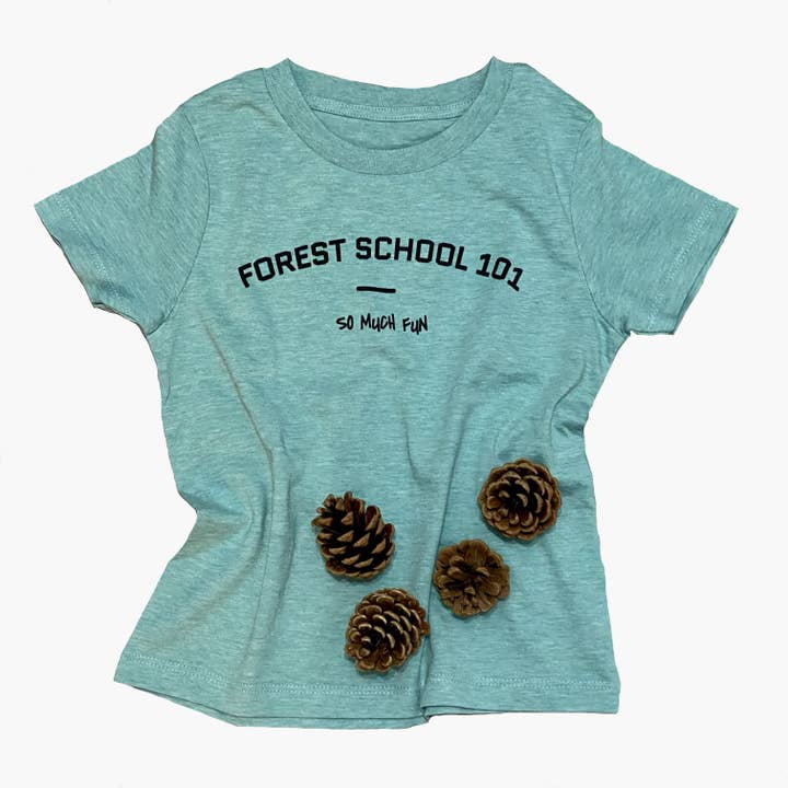 FOREST SCHOOL - Organic Kids T-Shirt for wholesale by Little Mate Adventures