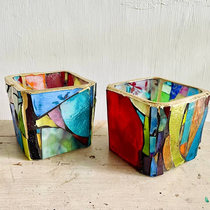 Atelier Glass Studio – Engroshandel Lyseholder – Moderne Kunst Votive / Beholder1