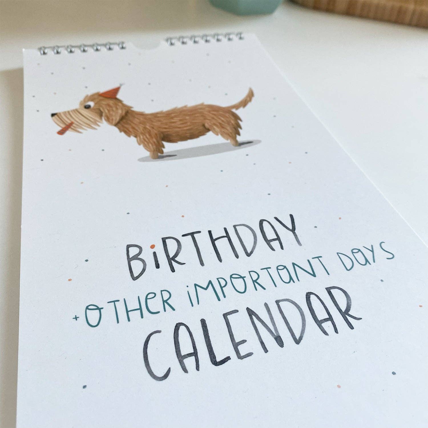 Meet Wilma - Wholesale Calendar - Timeless Dog Dachshund Birthday Calendar2